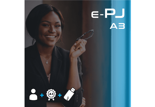 Certificado Digital para Pessoa Jurídica A3 de 18 meses em token para ME/EPP/MEI (e-PJ A3)